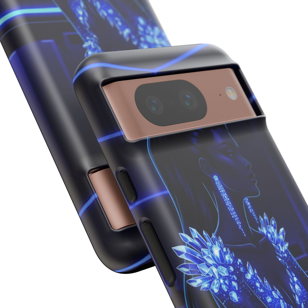 Neon Night Elegance Phone Case