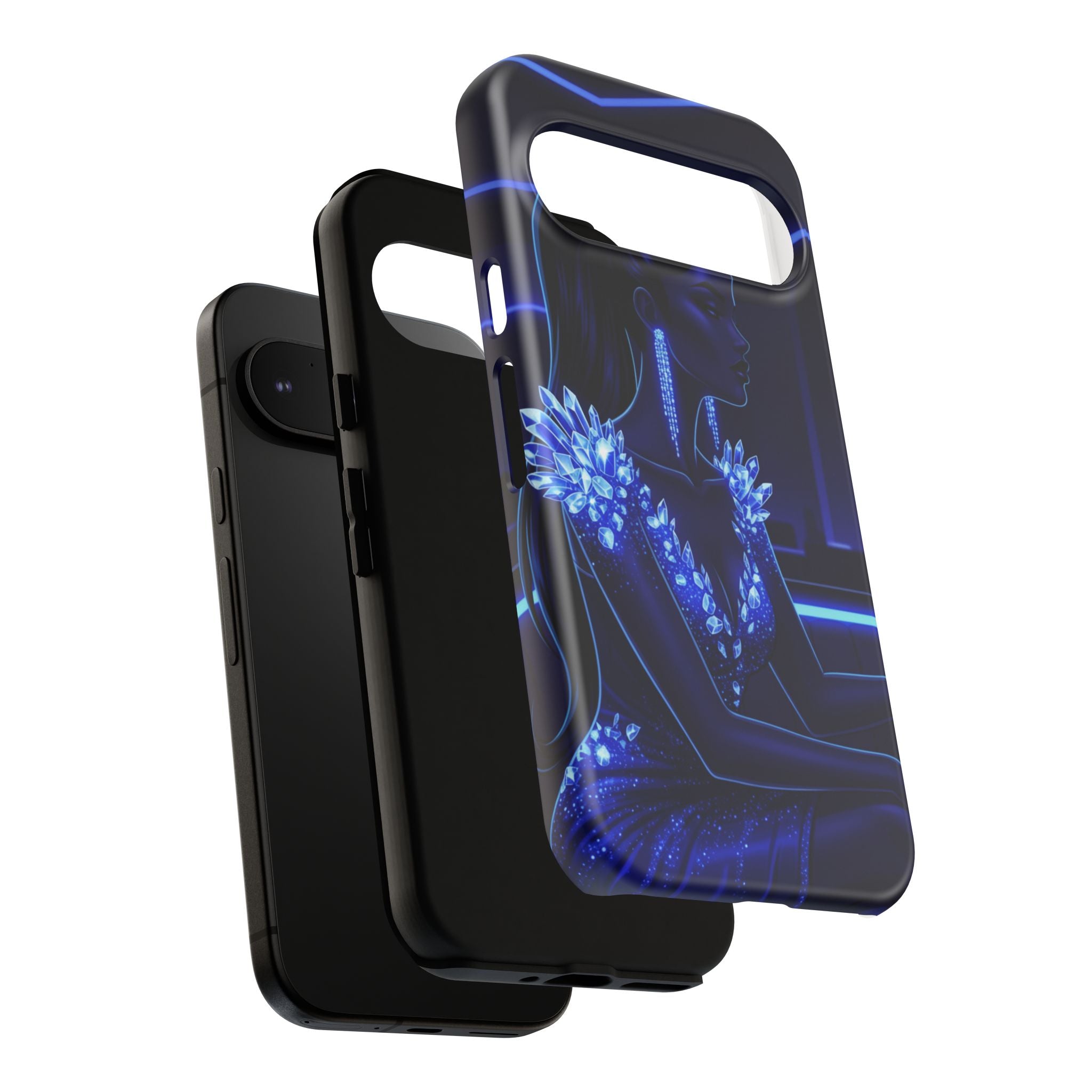 Neon Night Elegance Phone Case