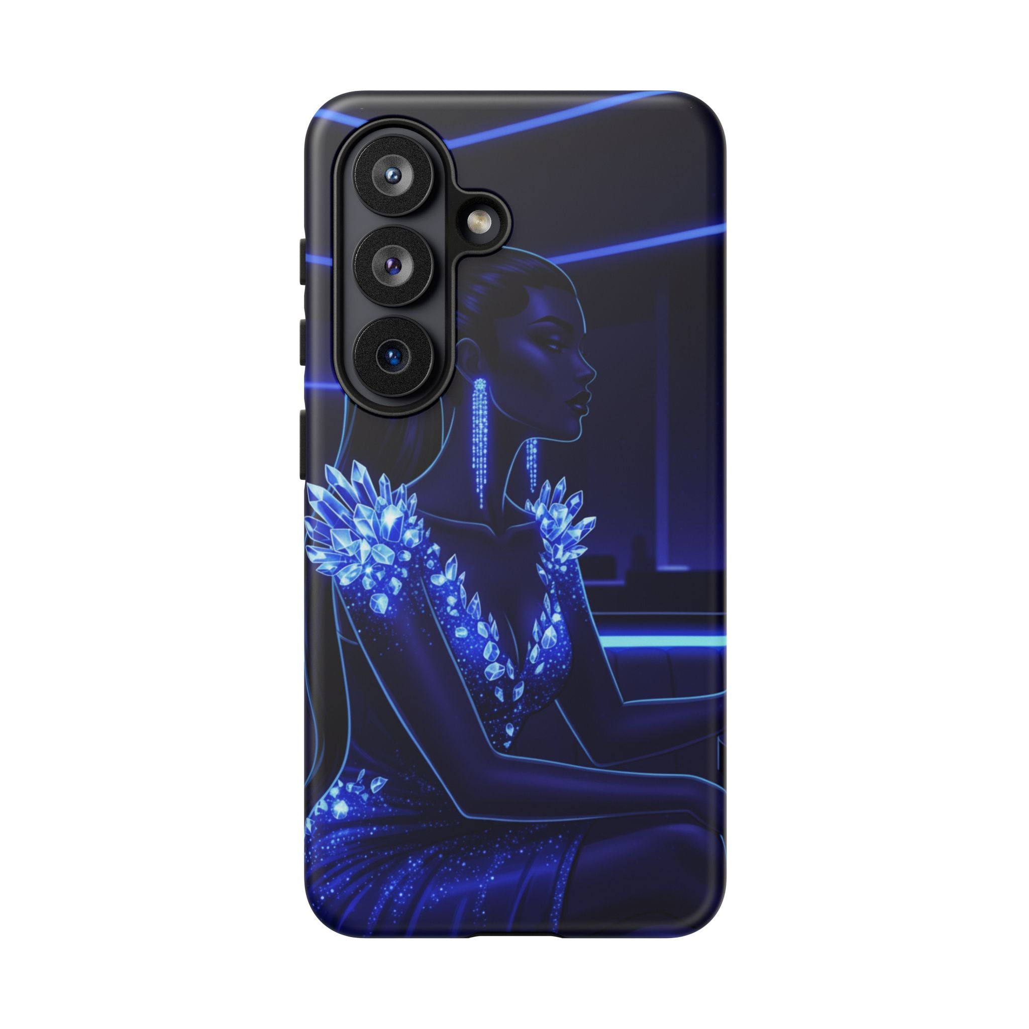 Neon Night Elegance Phone Case