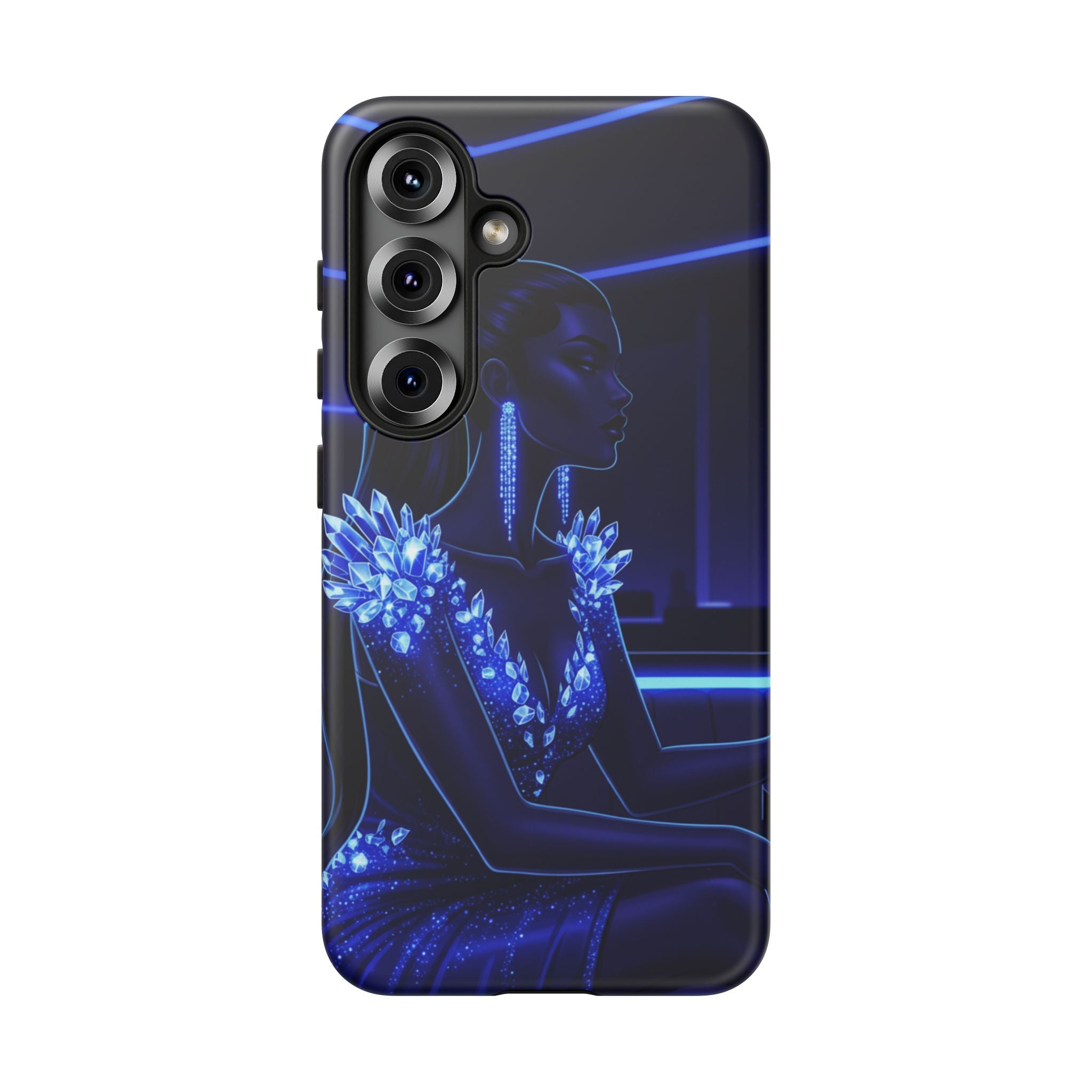 Neon Night Elegance Phone Case