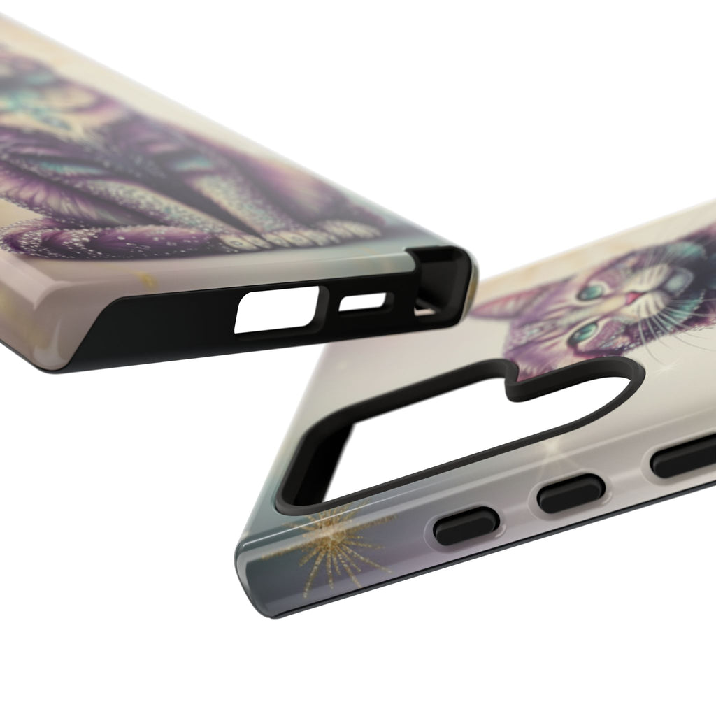 Mystic Cat Phone Case — Protective Tough Case with Enchanted Feline Design