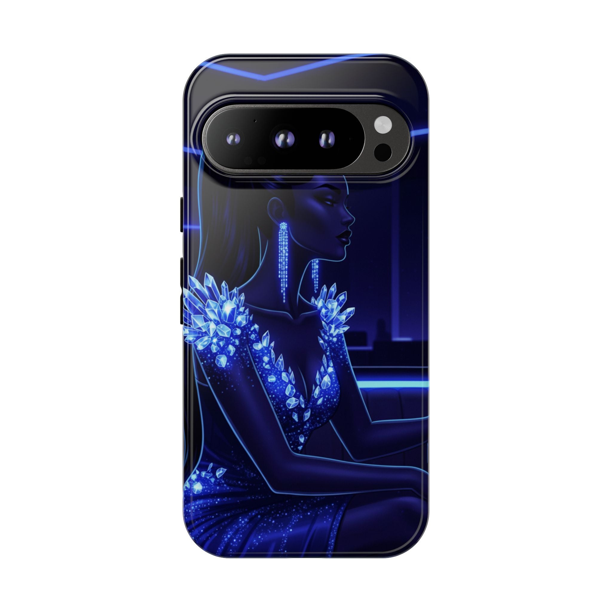 Neon Night Elegance Phone Case