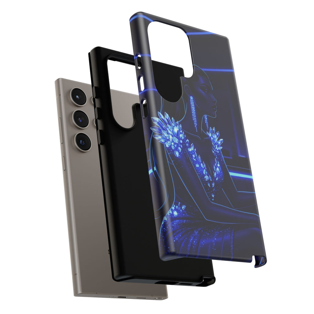 Neon Night Elegance Phone Case