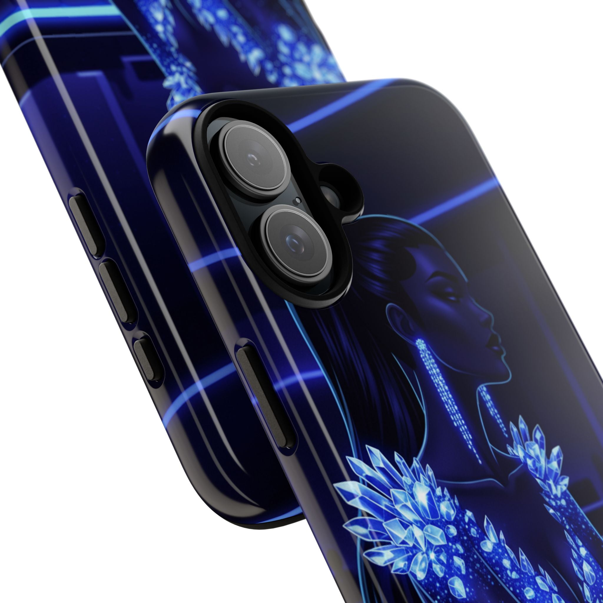 Neon Night Elegance Phone Case