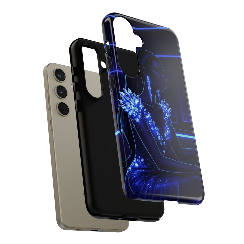 Neon Night Elegance Phone Case