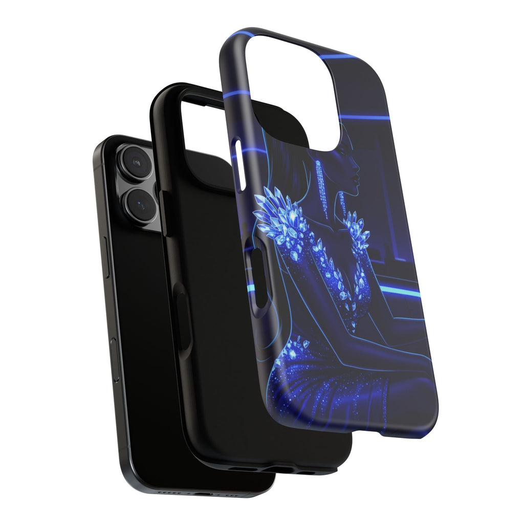 Neon Night Elegance Phone Case