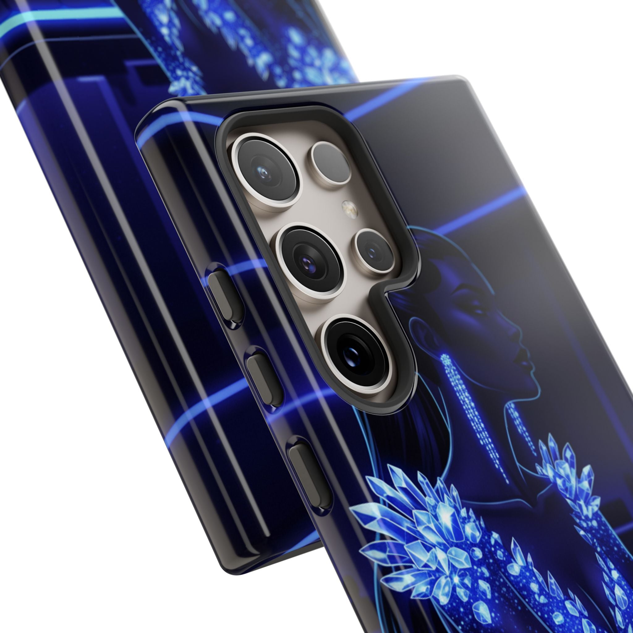 Neon Night Elegance Phone Case