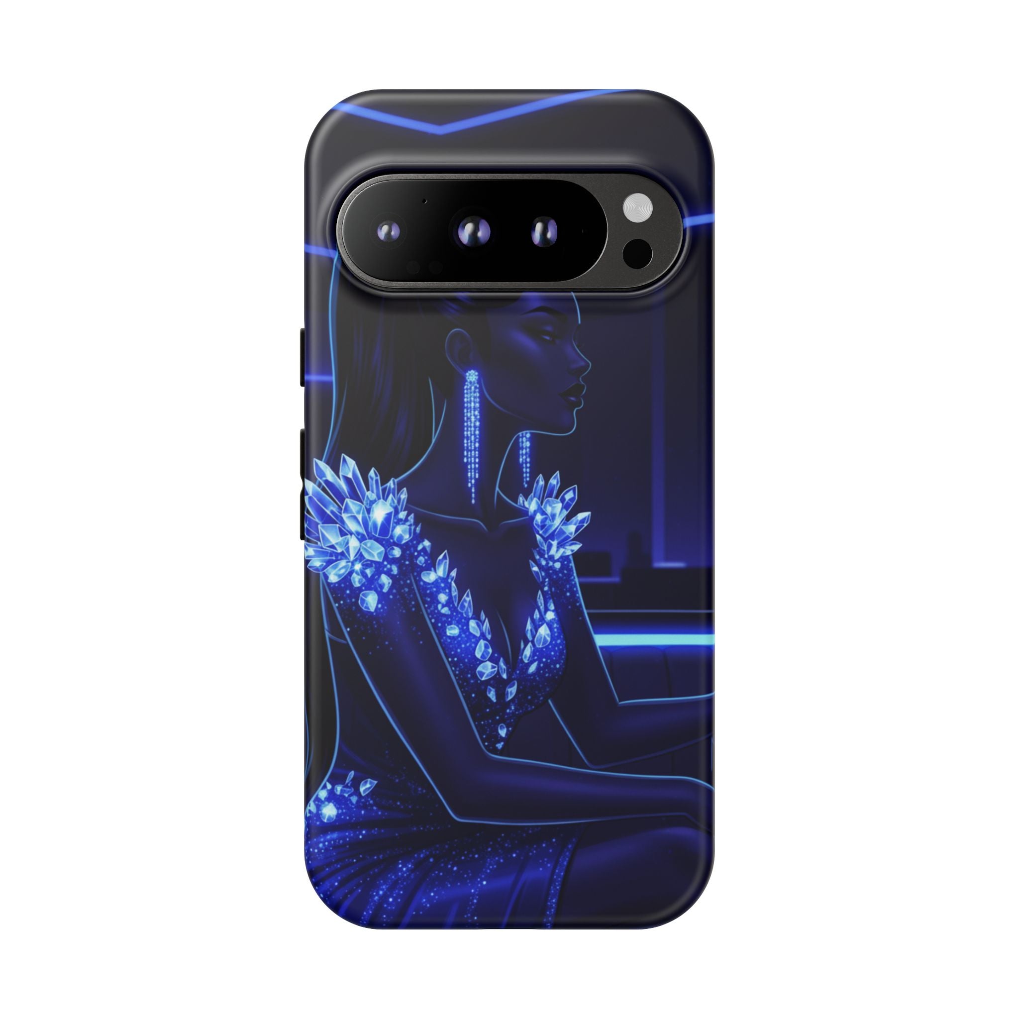 Neon Night Elegance Phone Case