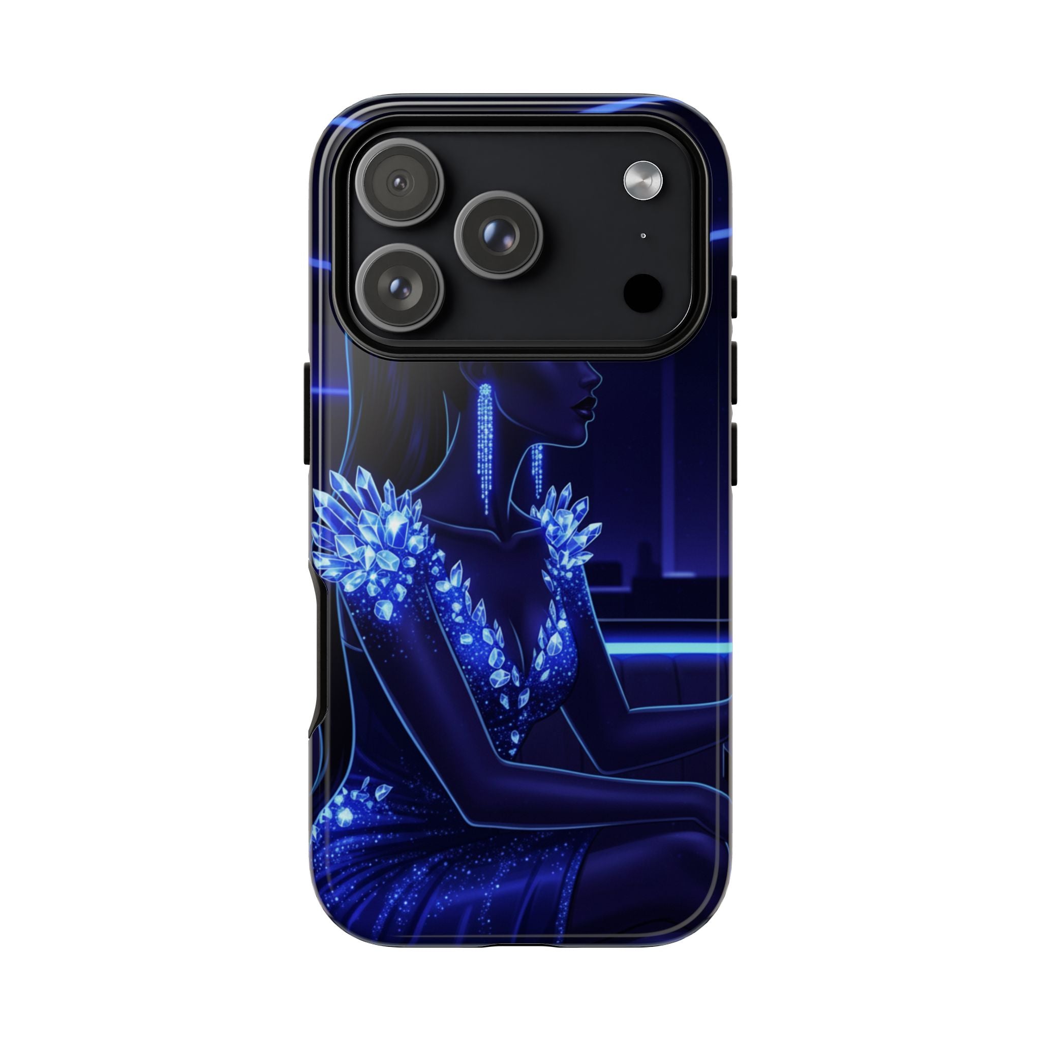Neon Night Elegance Phone Case