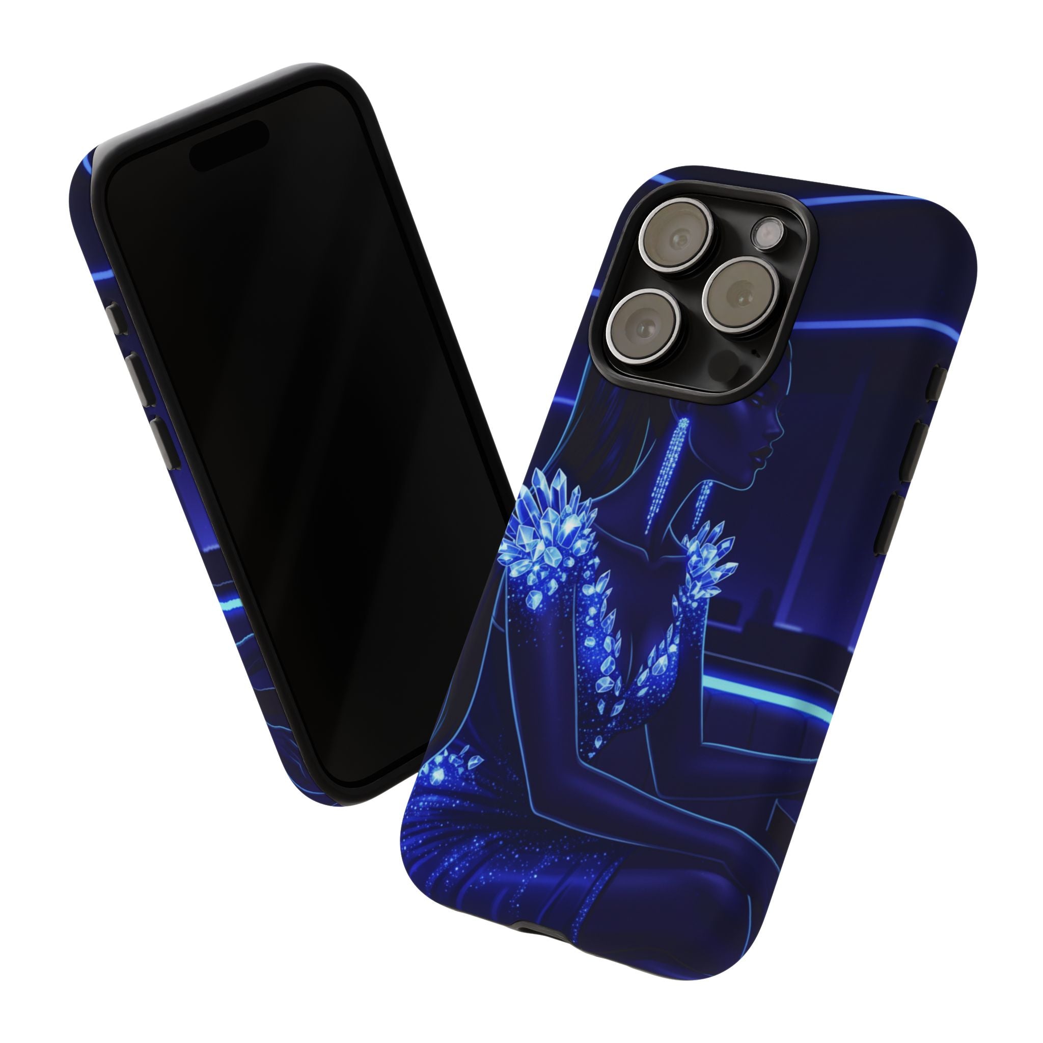 Neon Night Elegance Phone Case