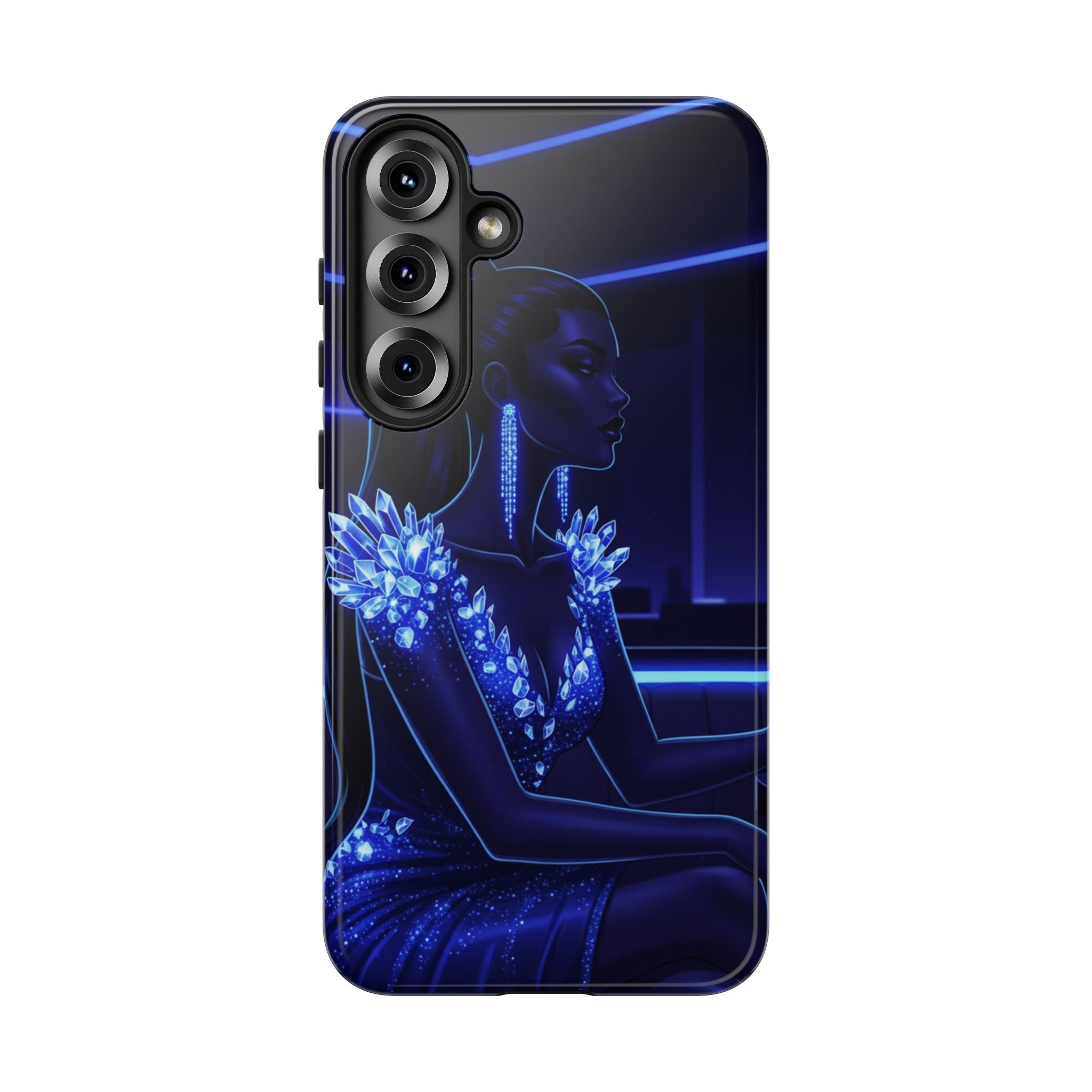 Neon Night Elegance Phone Case
