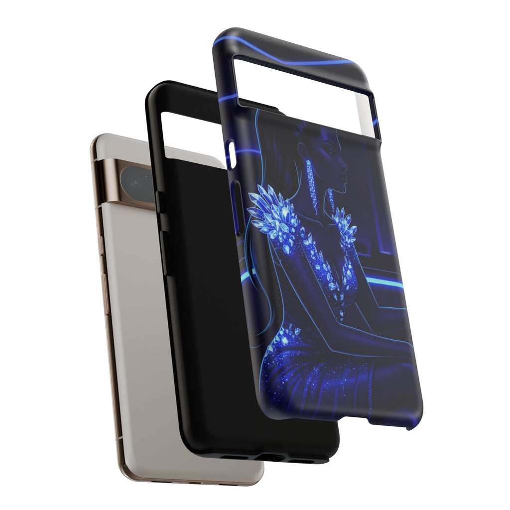 Neon Night Elegance Phone Case