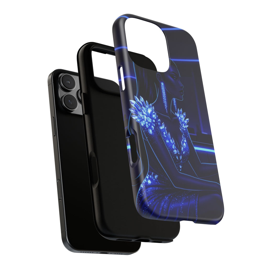 Neon Night Elegance Phone Case