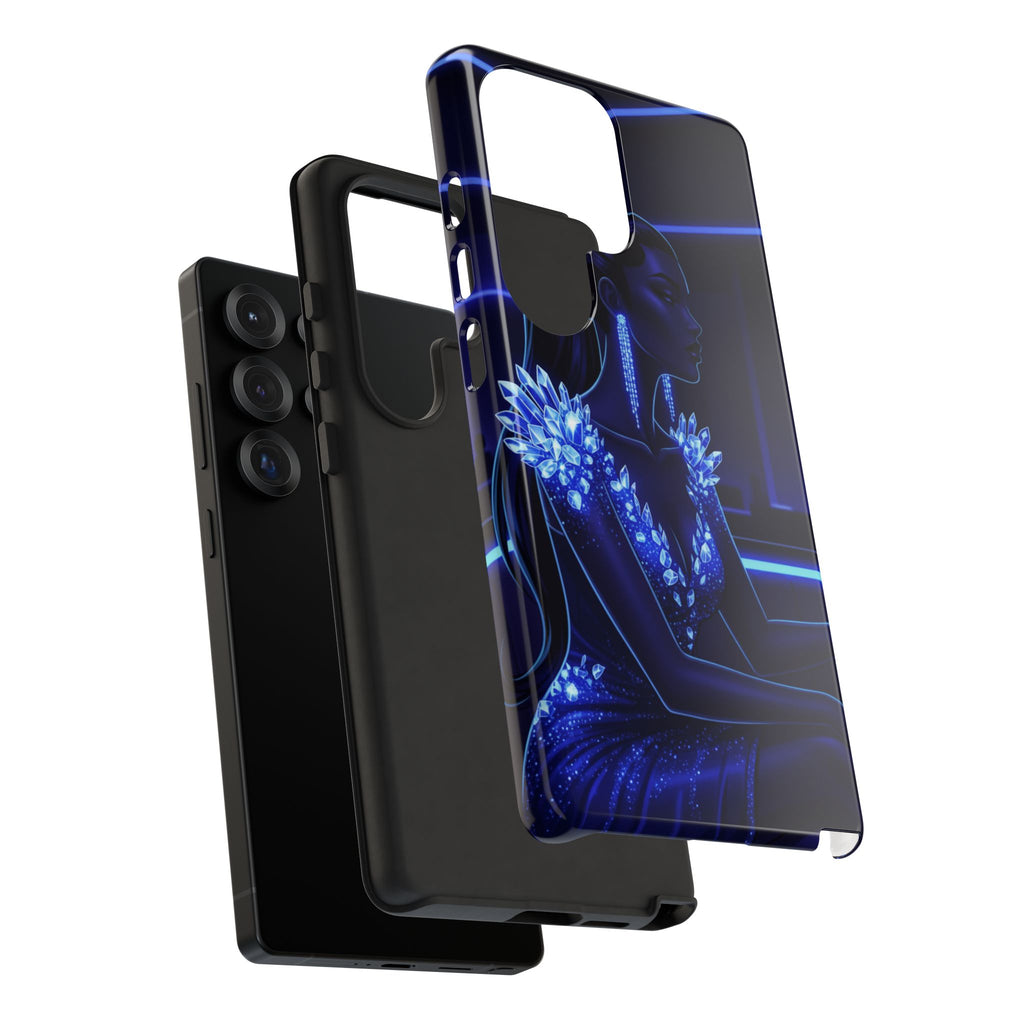 Neon Night Elegance Phone Case