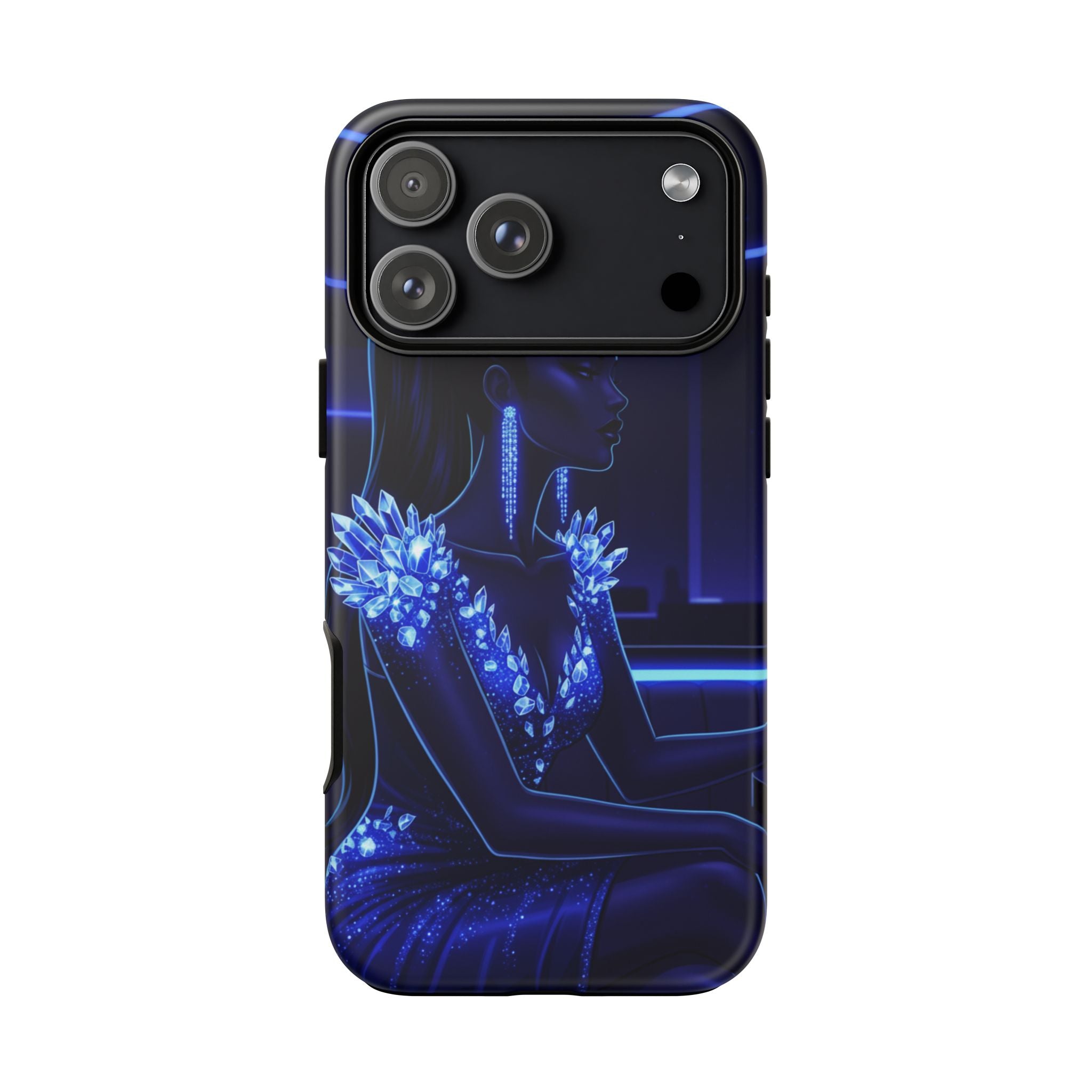 Neon Night Elegance Phone Case