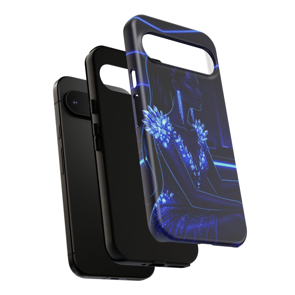 Neon Night Elegance Phone Case
