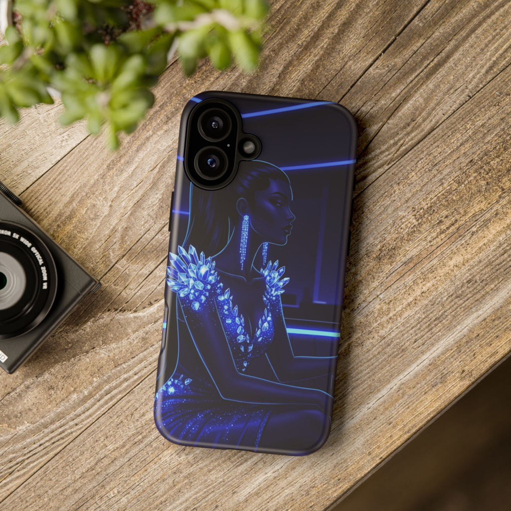 Neon Night Elegance Phone Case