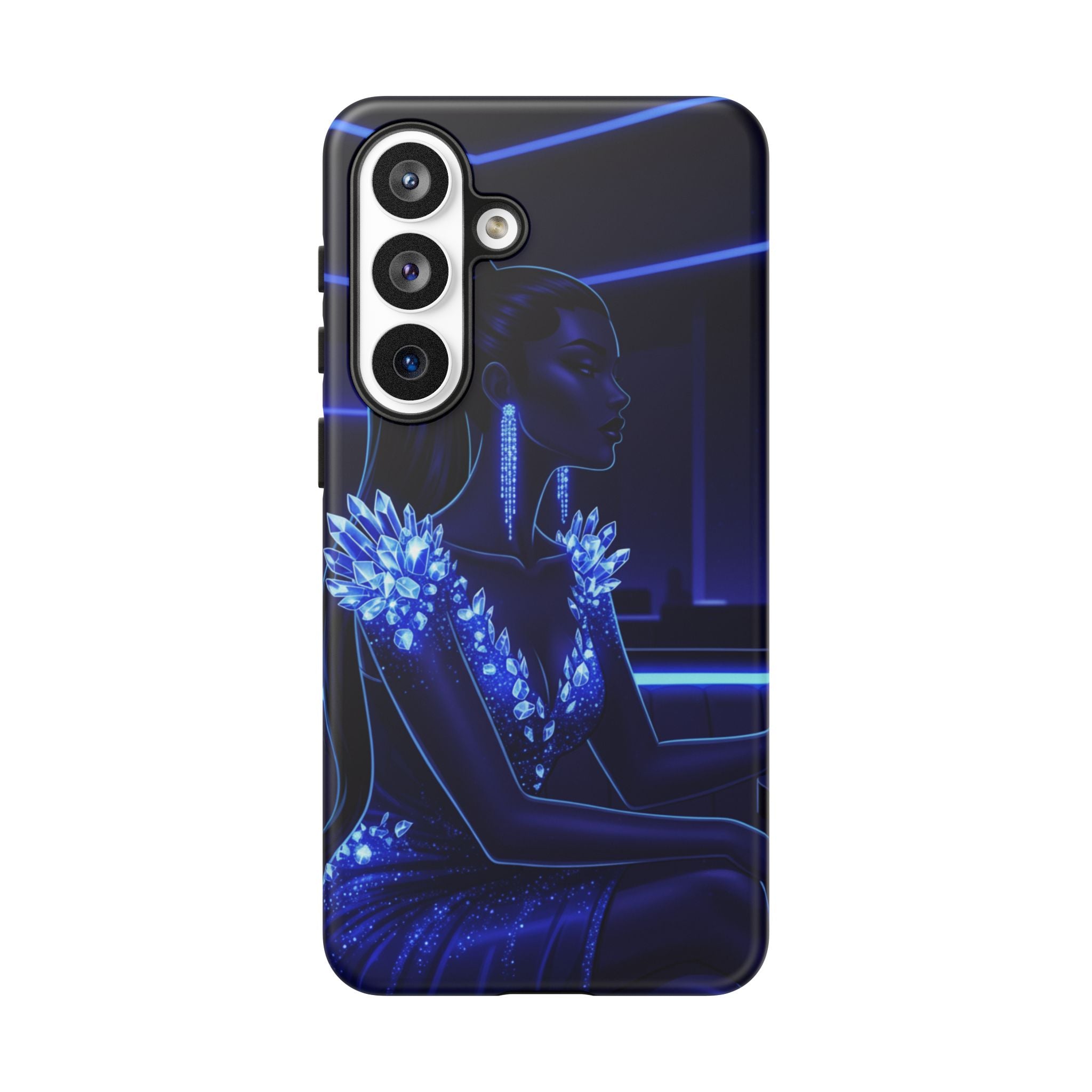 Neon Night Elegance Phone Case