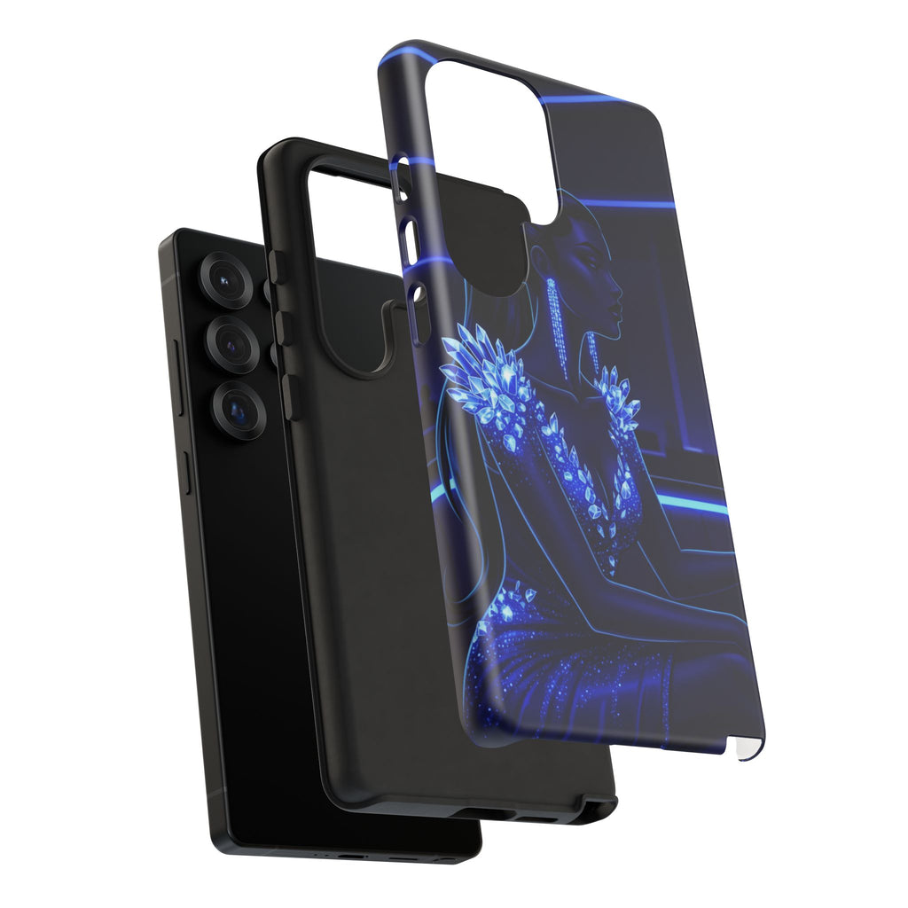 Neon Night Elegance Phone Case