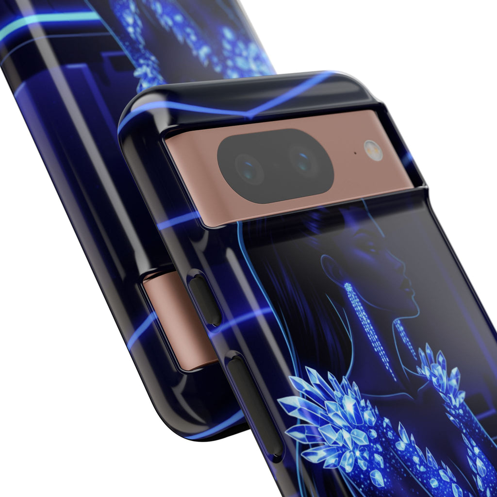Neon Night Elegance Phone Case