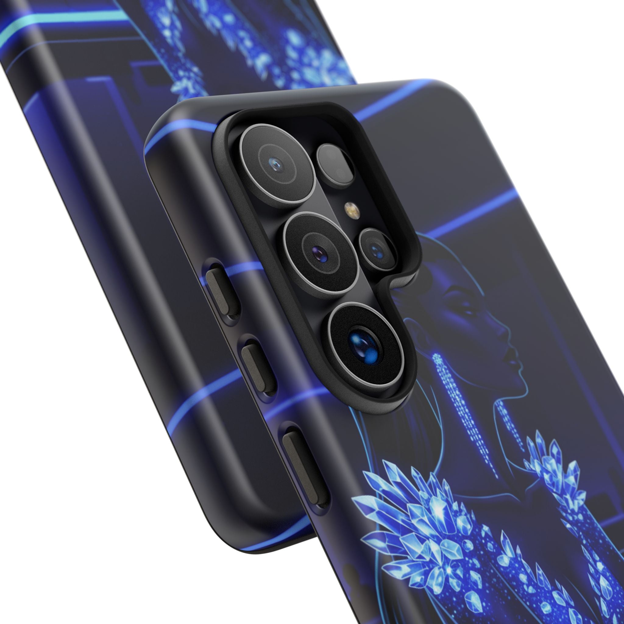 Neon Night Elegance Phone Case