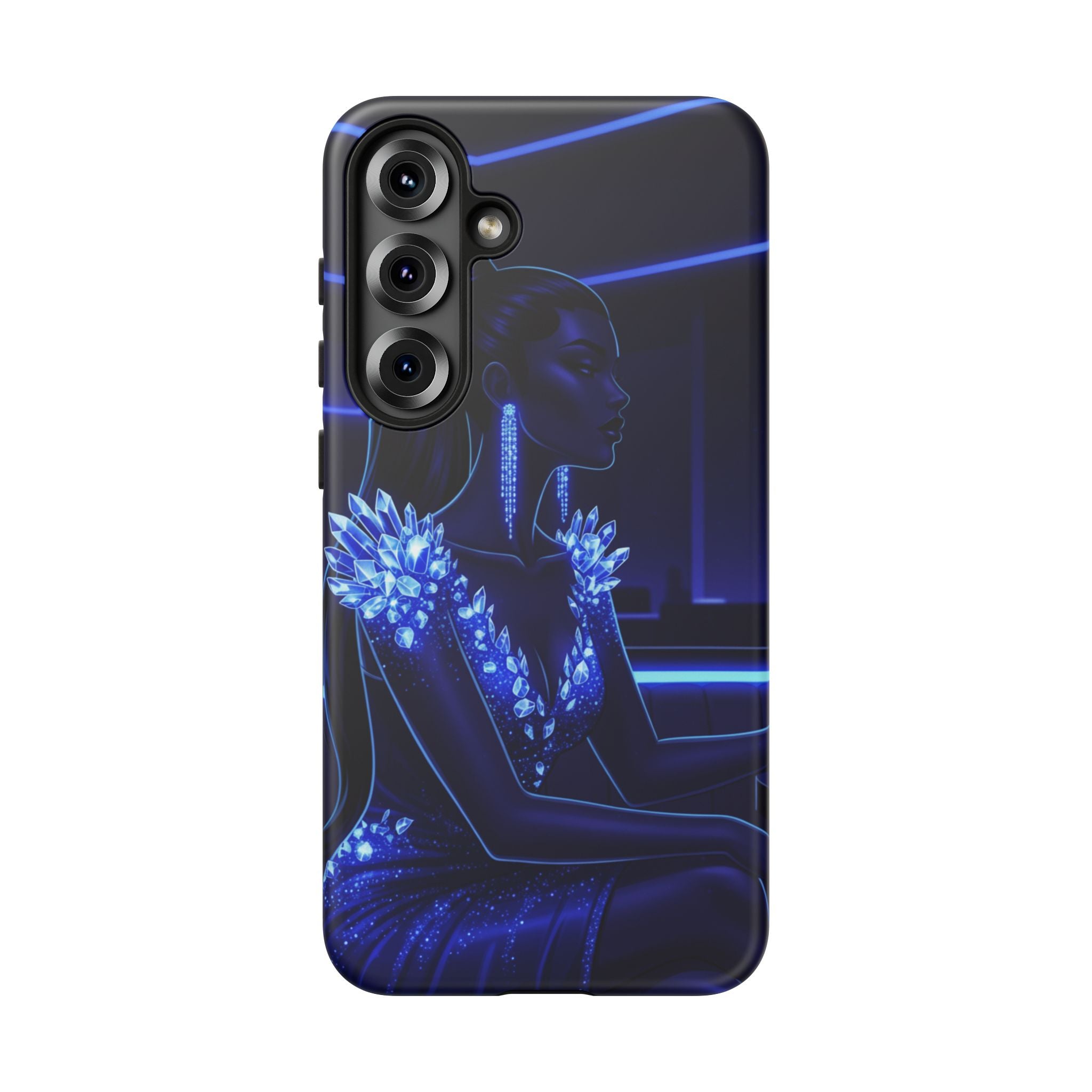 Neon Night Elegance Phone Case