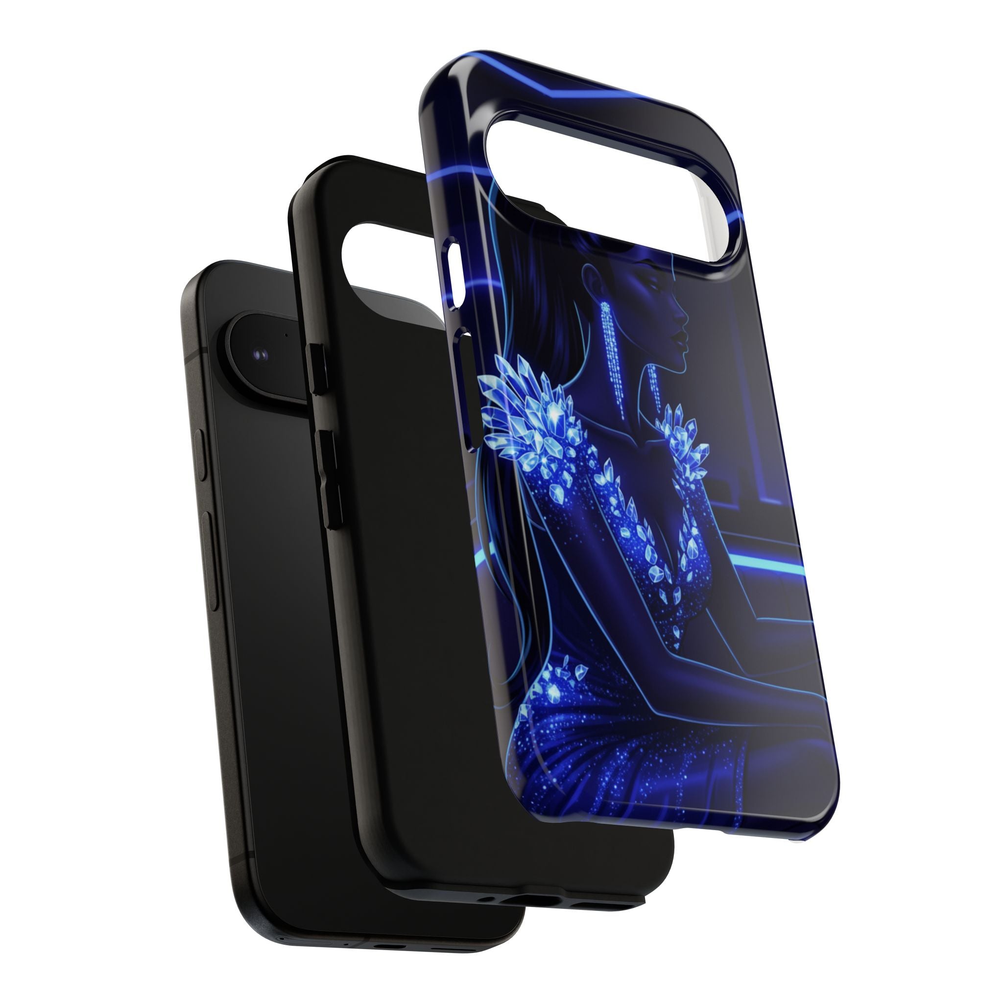 Neon Night Elegance Phone Case