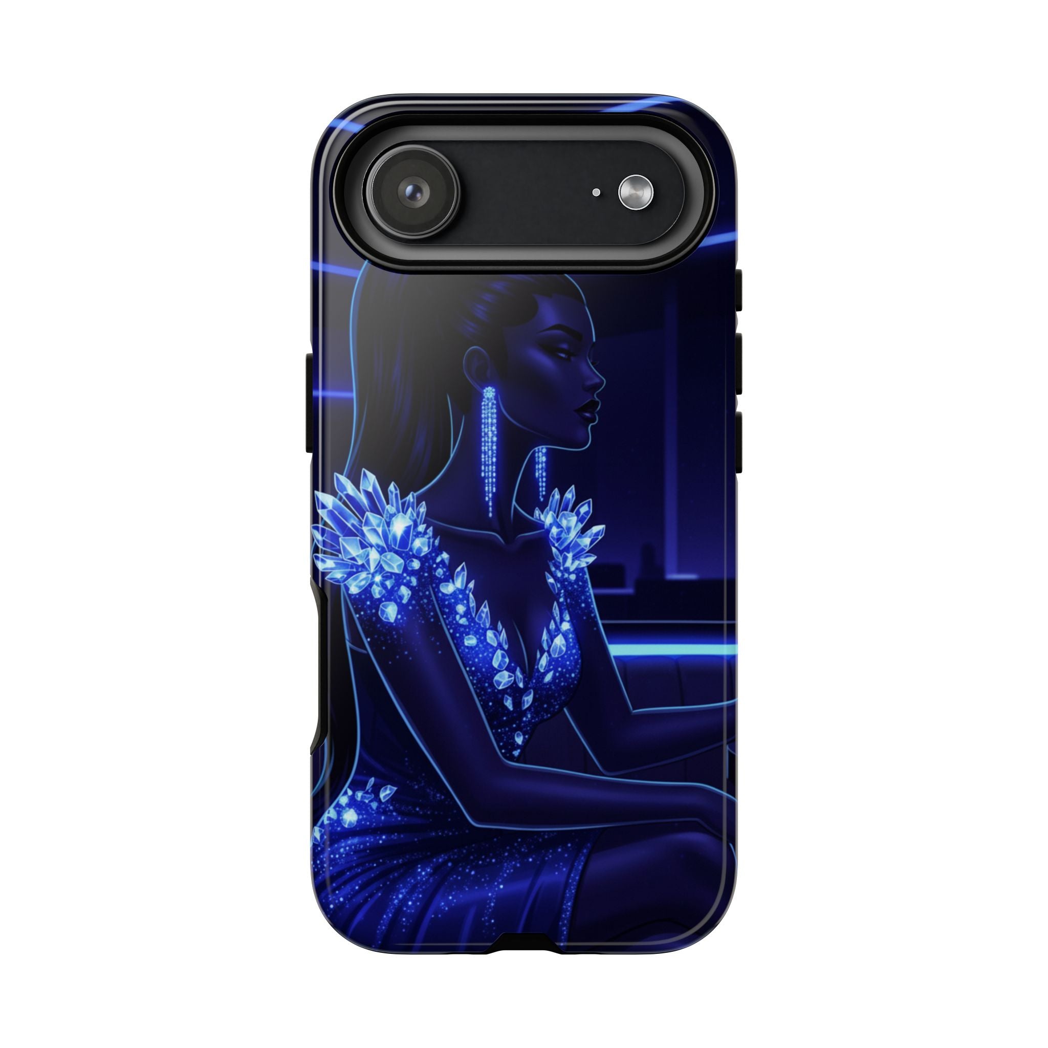 Neon Night Elegance Phone Case