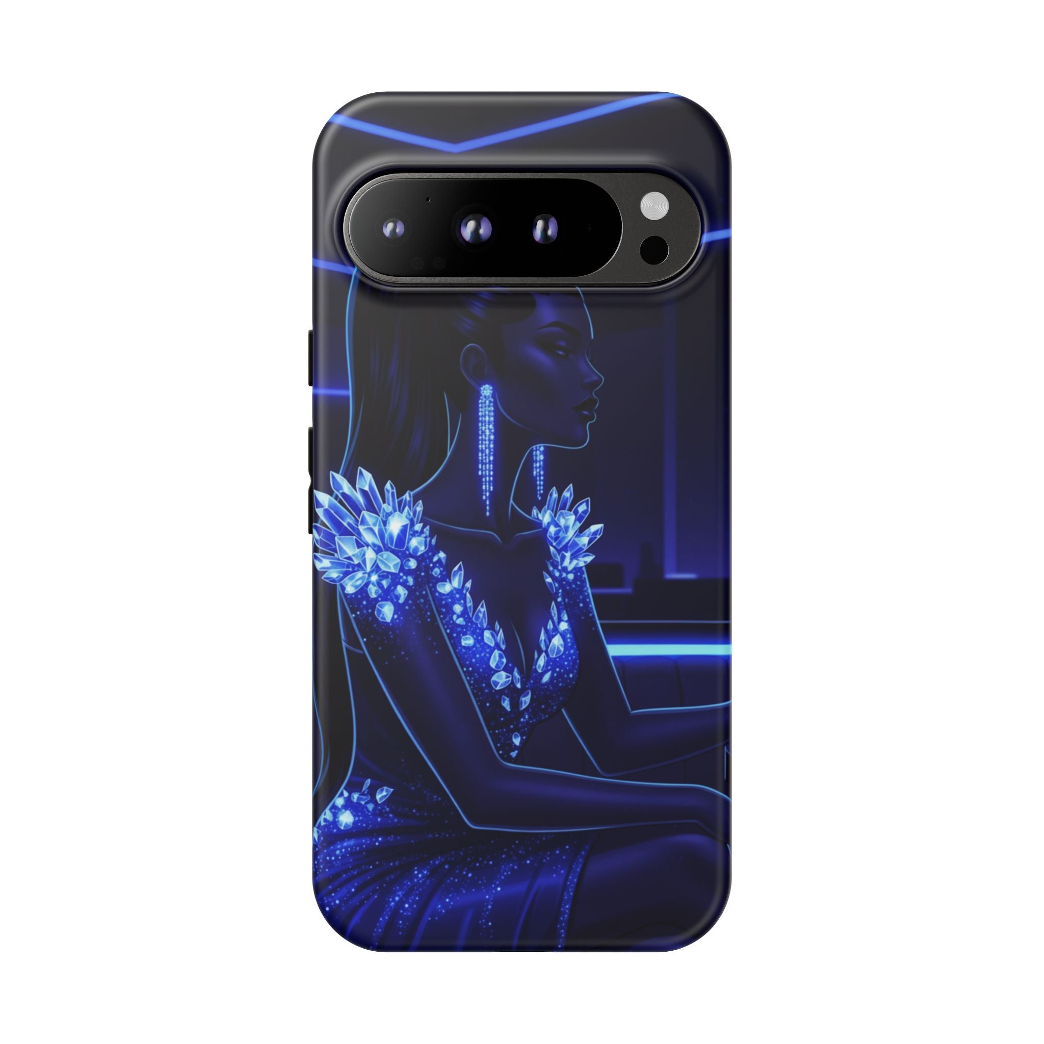 Neon Night Elegance Phone Case