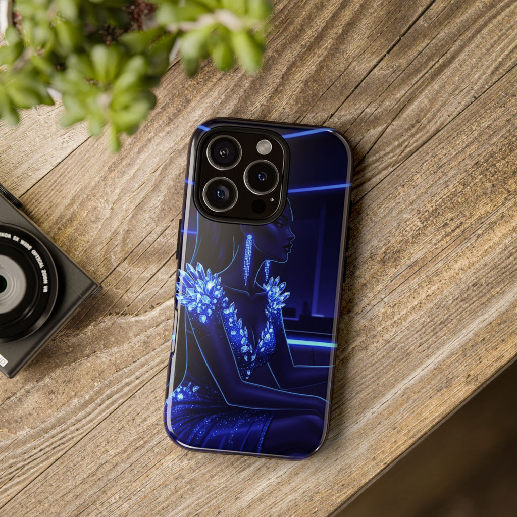 Neon Night Elegance Phone Case