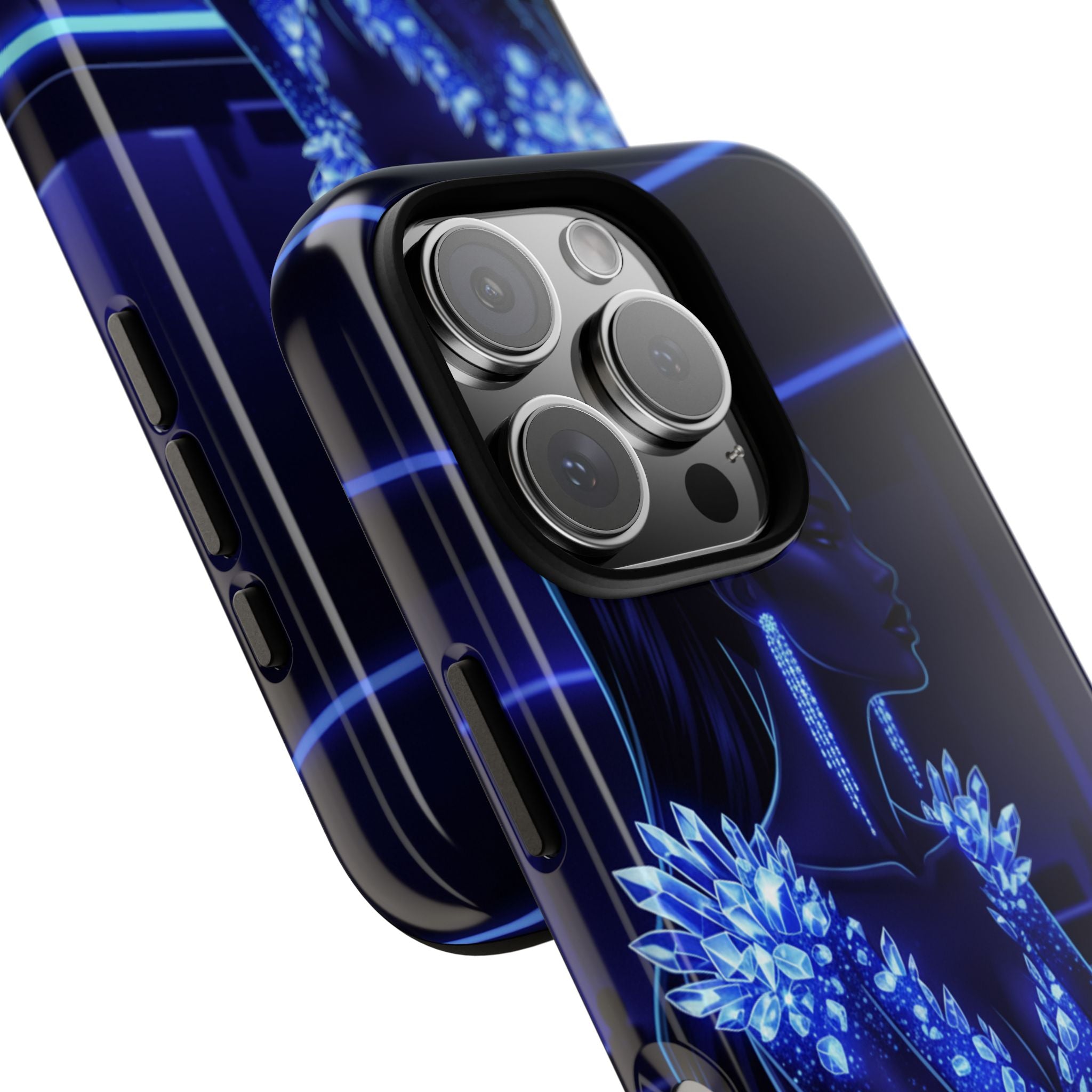 Neon Night Elegance Phone Case
