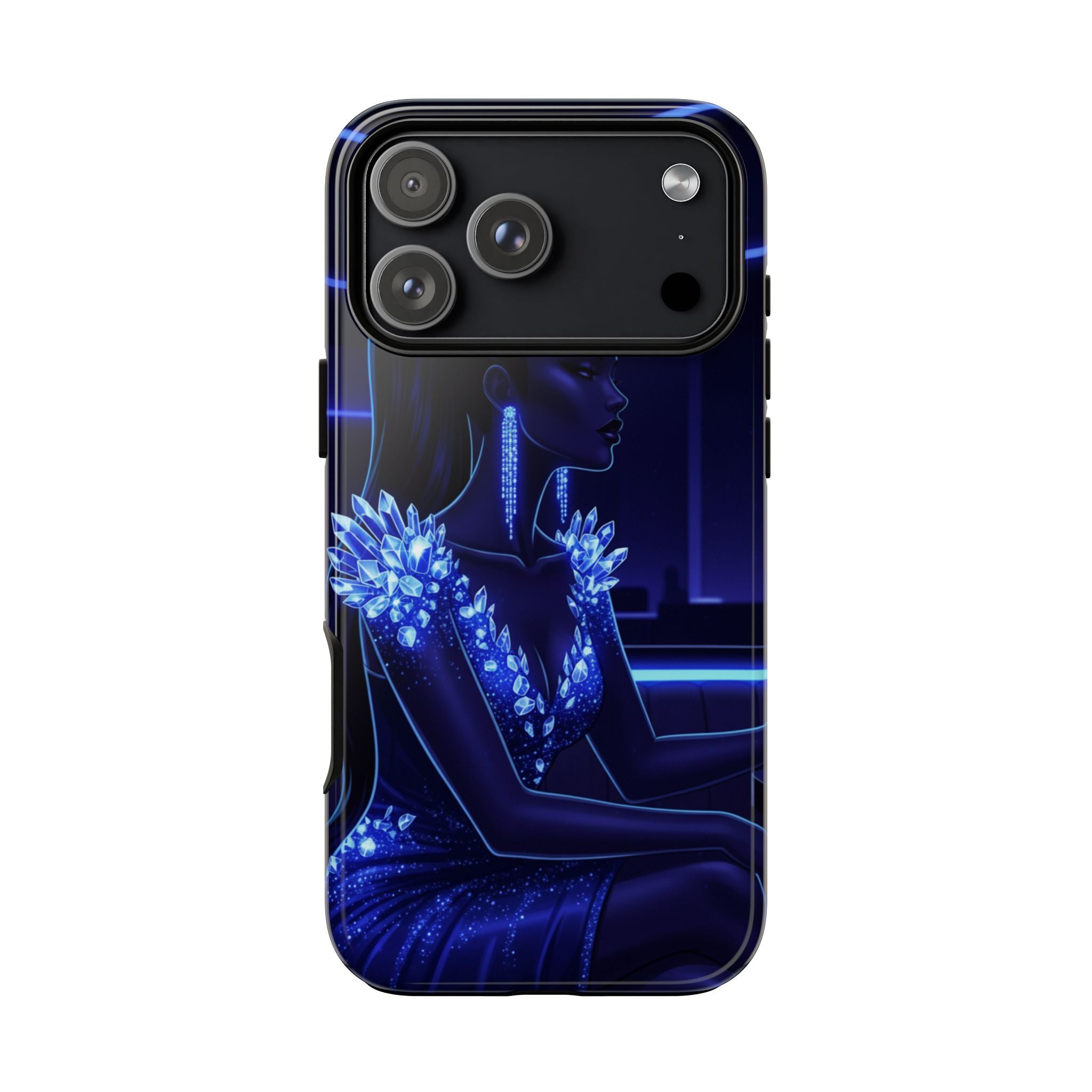 Neon Night Elegance Phone Case