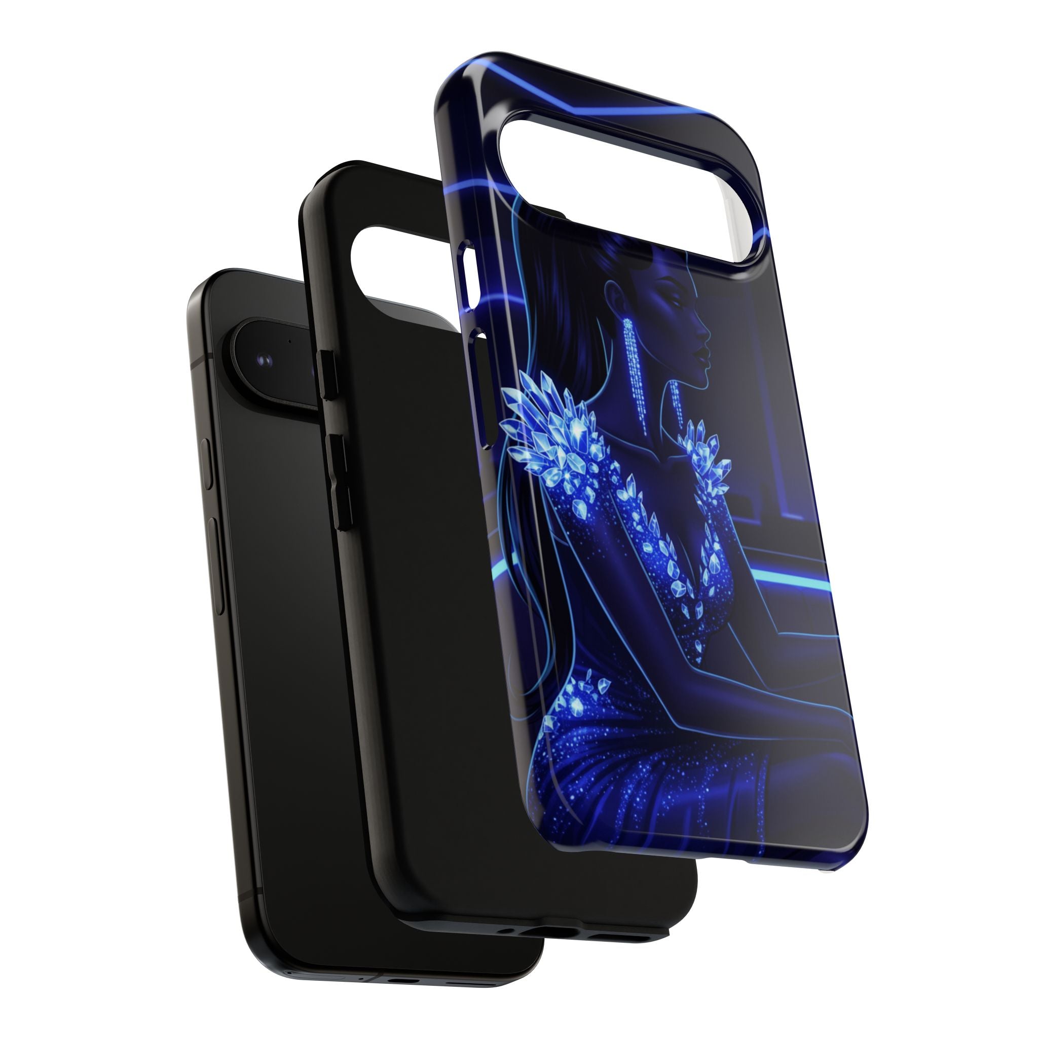 Neon Night Elegance Phone Case