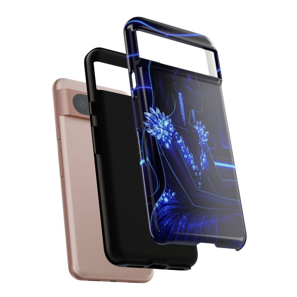 Neon Night Elegance Phone Case