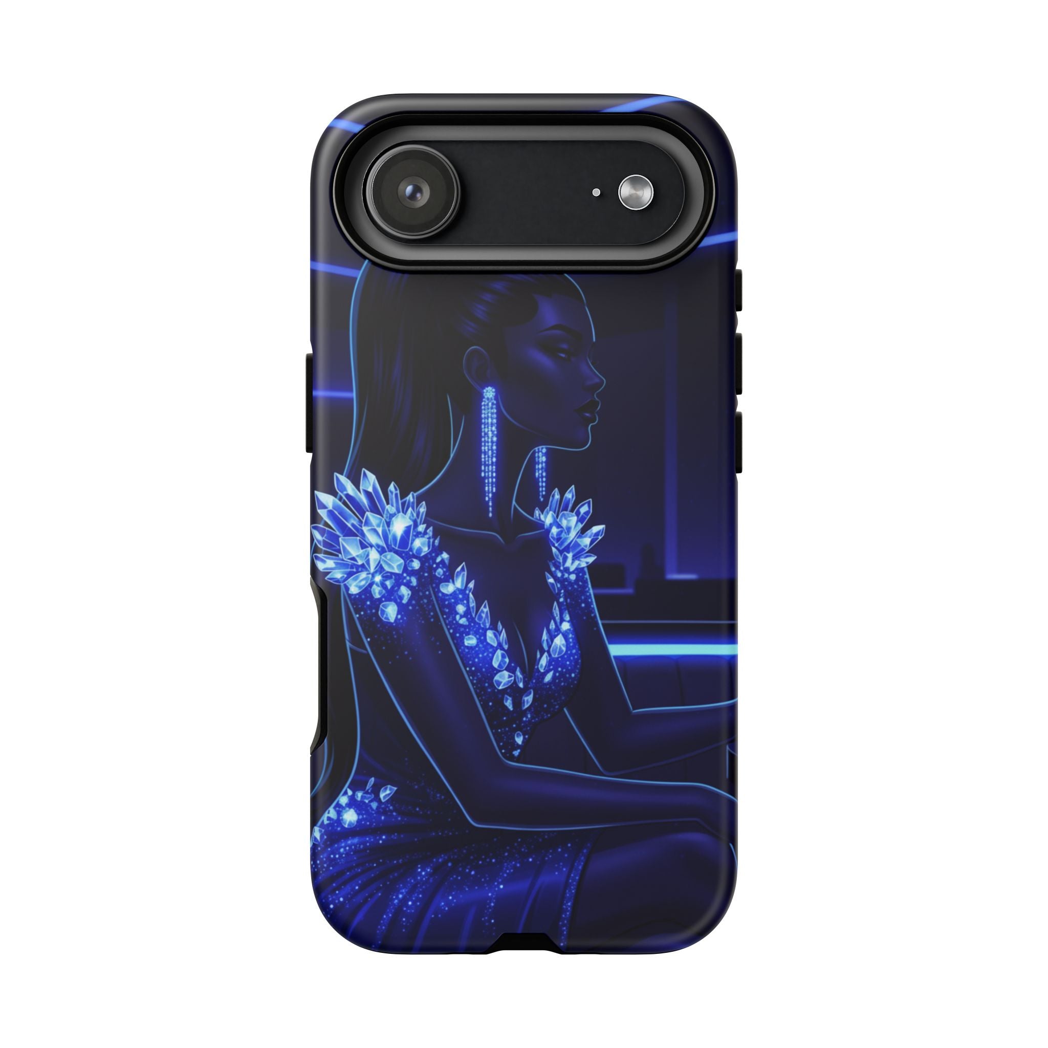 Neon Night Elegance Phone Case