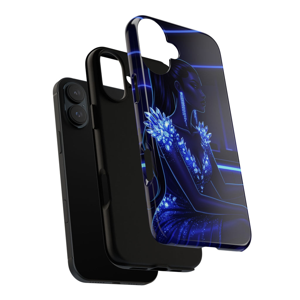Neon Night Elegance Phone Case