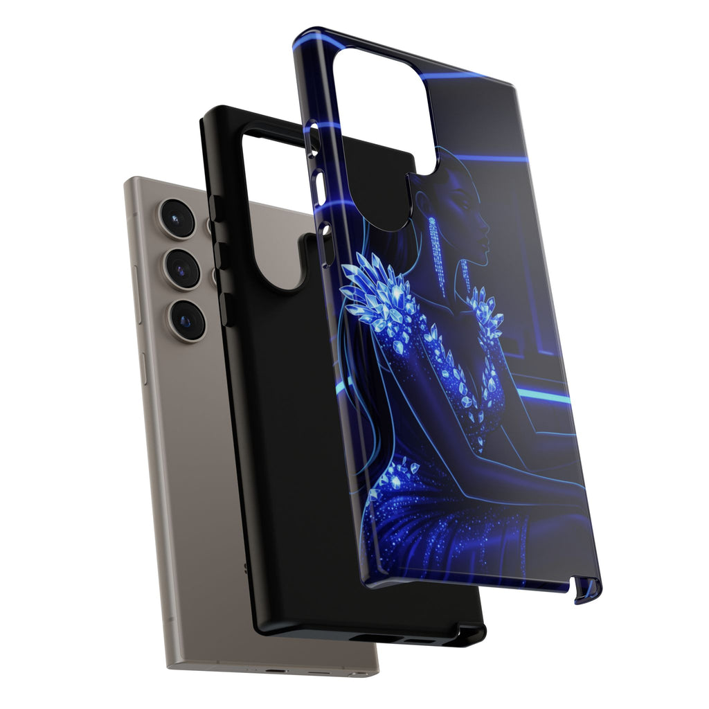 Neon Night Elegance Phone Case