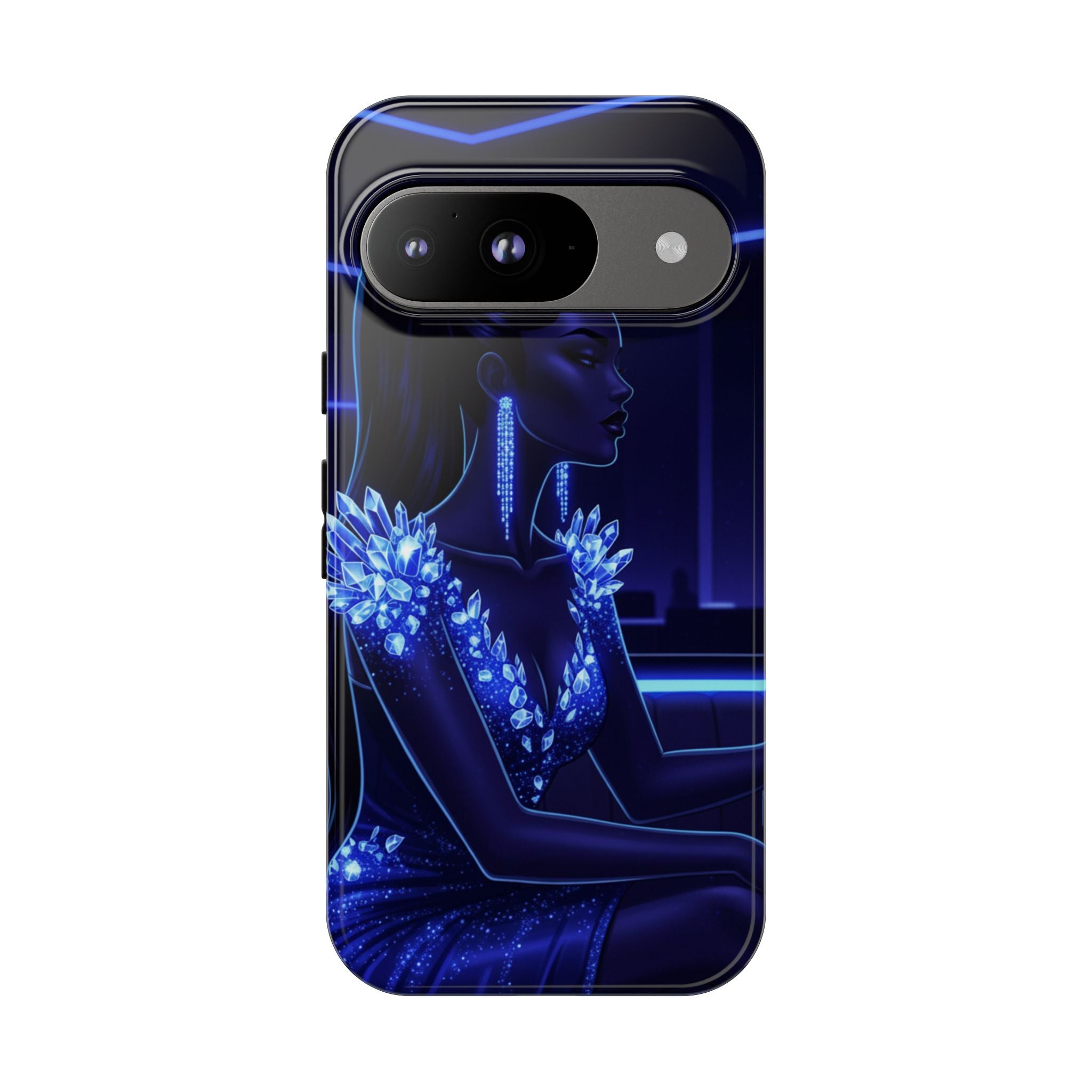 Neon Night Elegance Phone Case