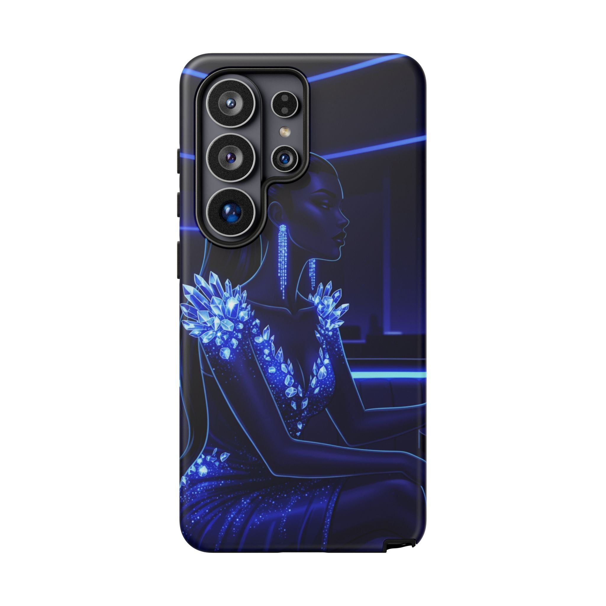 Neon Night Elegance Phone Case