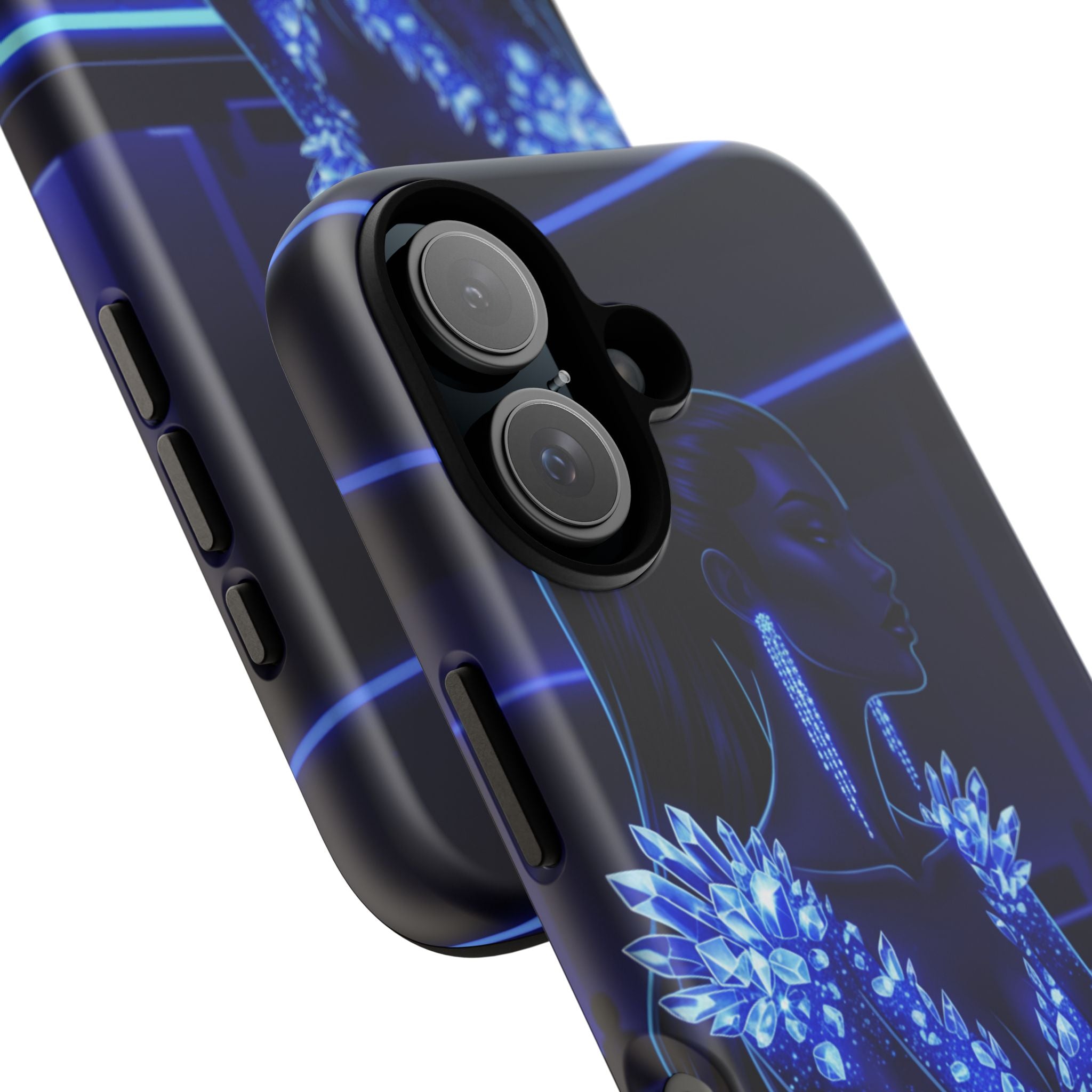 Neon Night Elegance Phone Case