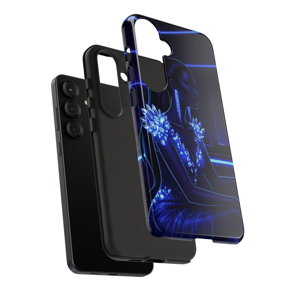 Neon Night Elegance Phone Case