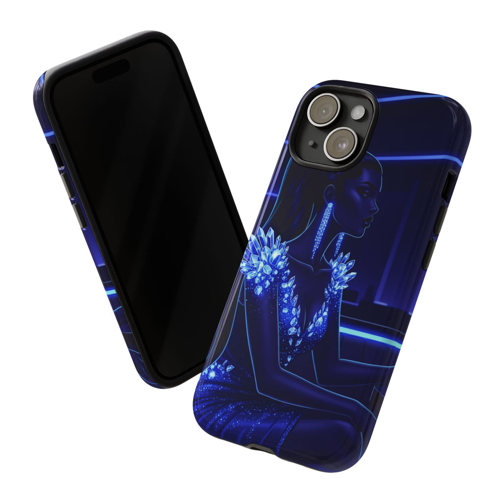 Neon Night Elegance Phone Case