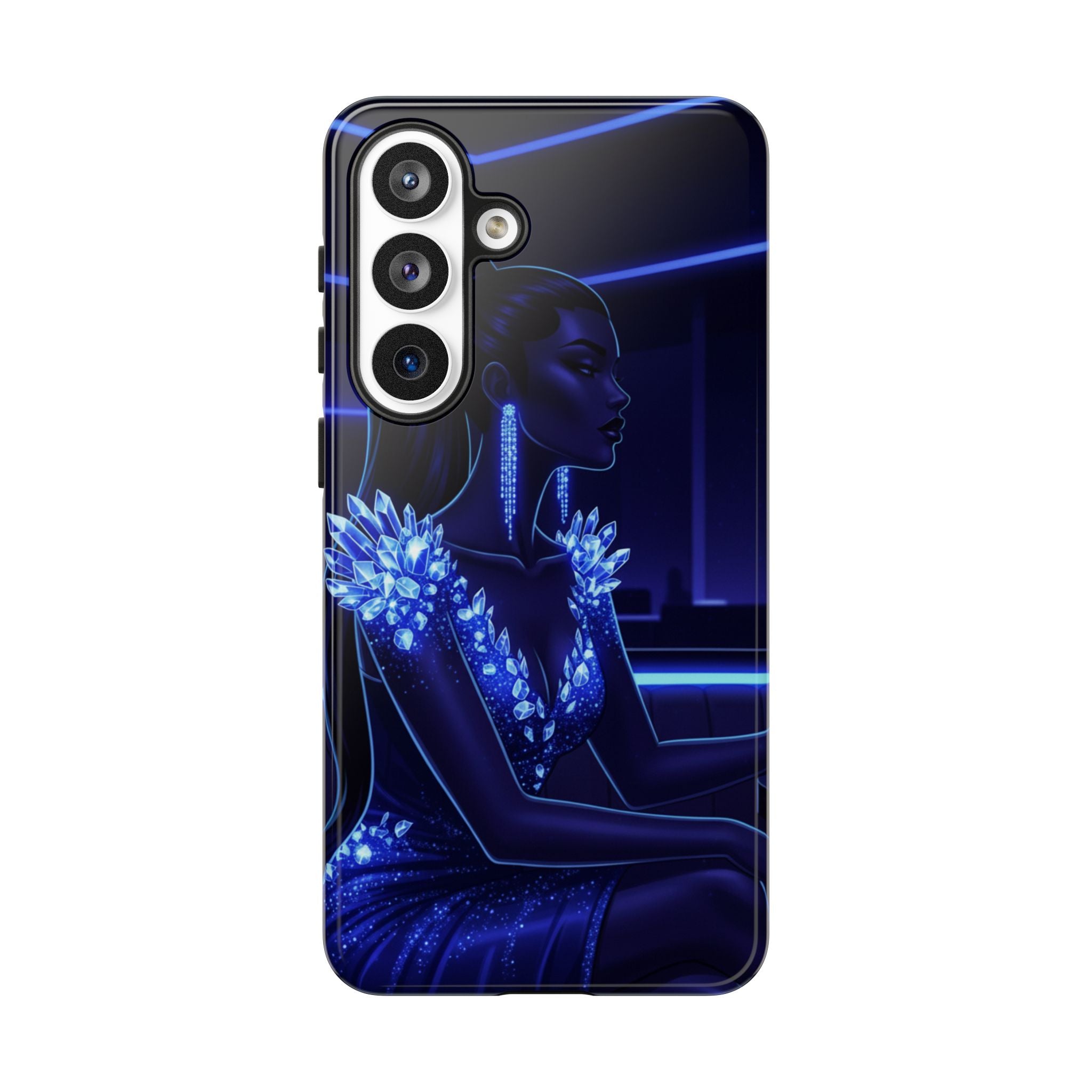 Neon Night Elegance Phone Case