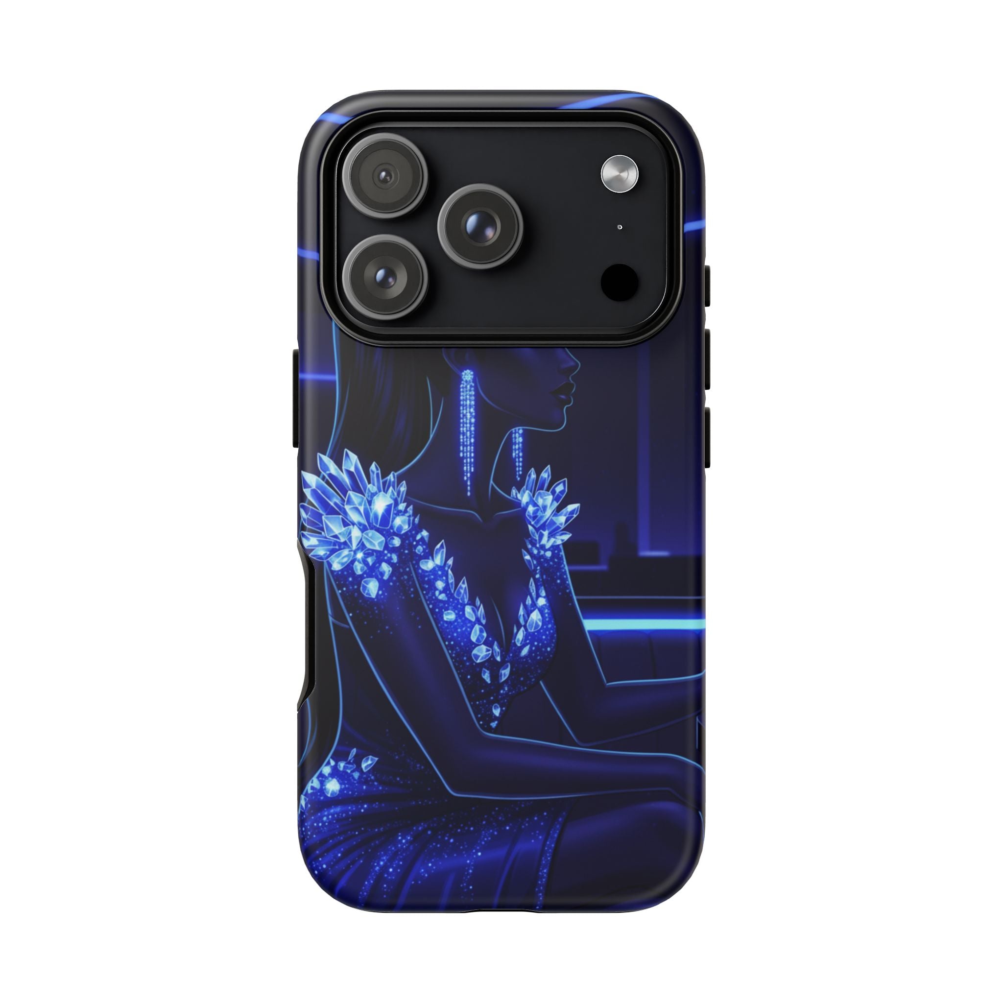 Neon Night Elegance Phone Case