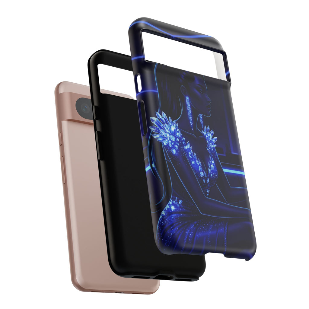 Neon Night Elegance Phone Case