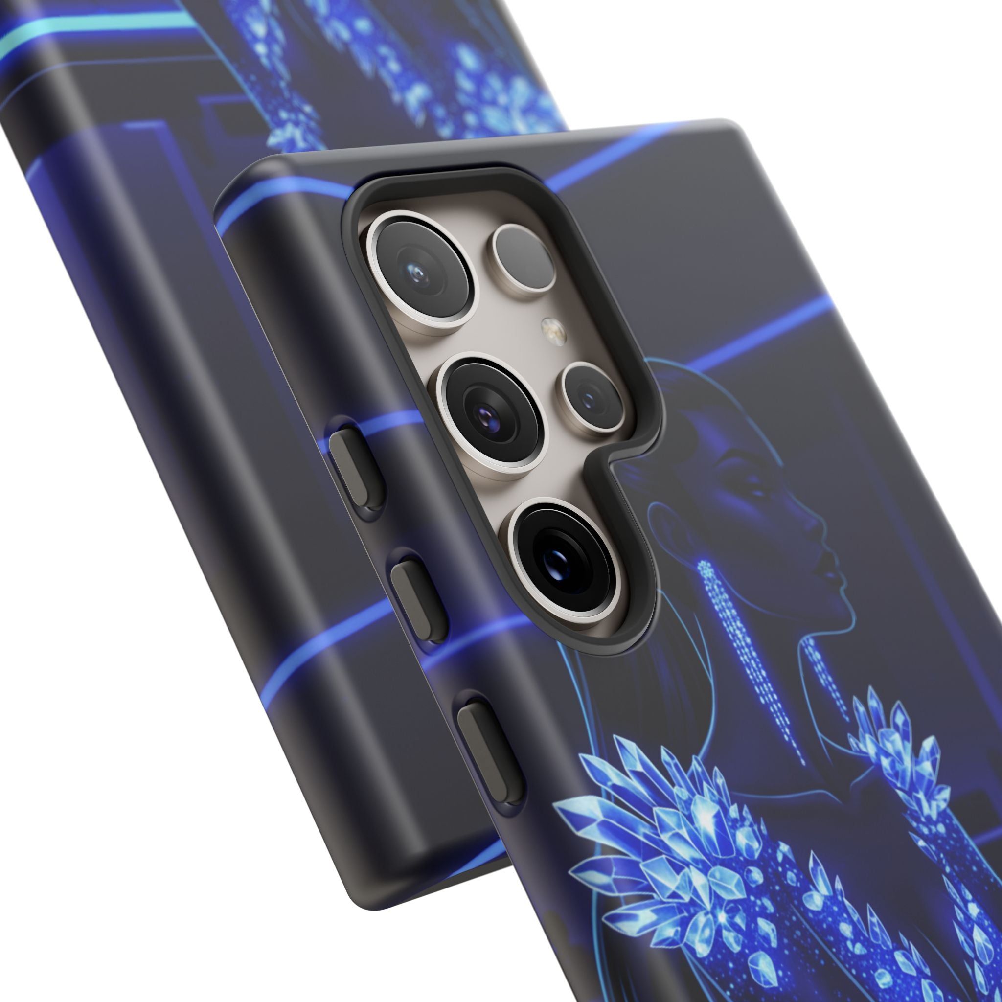 Neon Night Elegance Phone Case