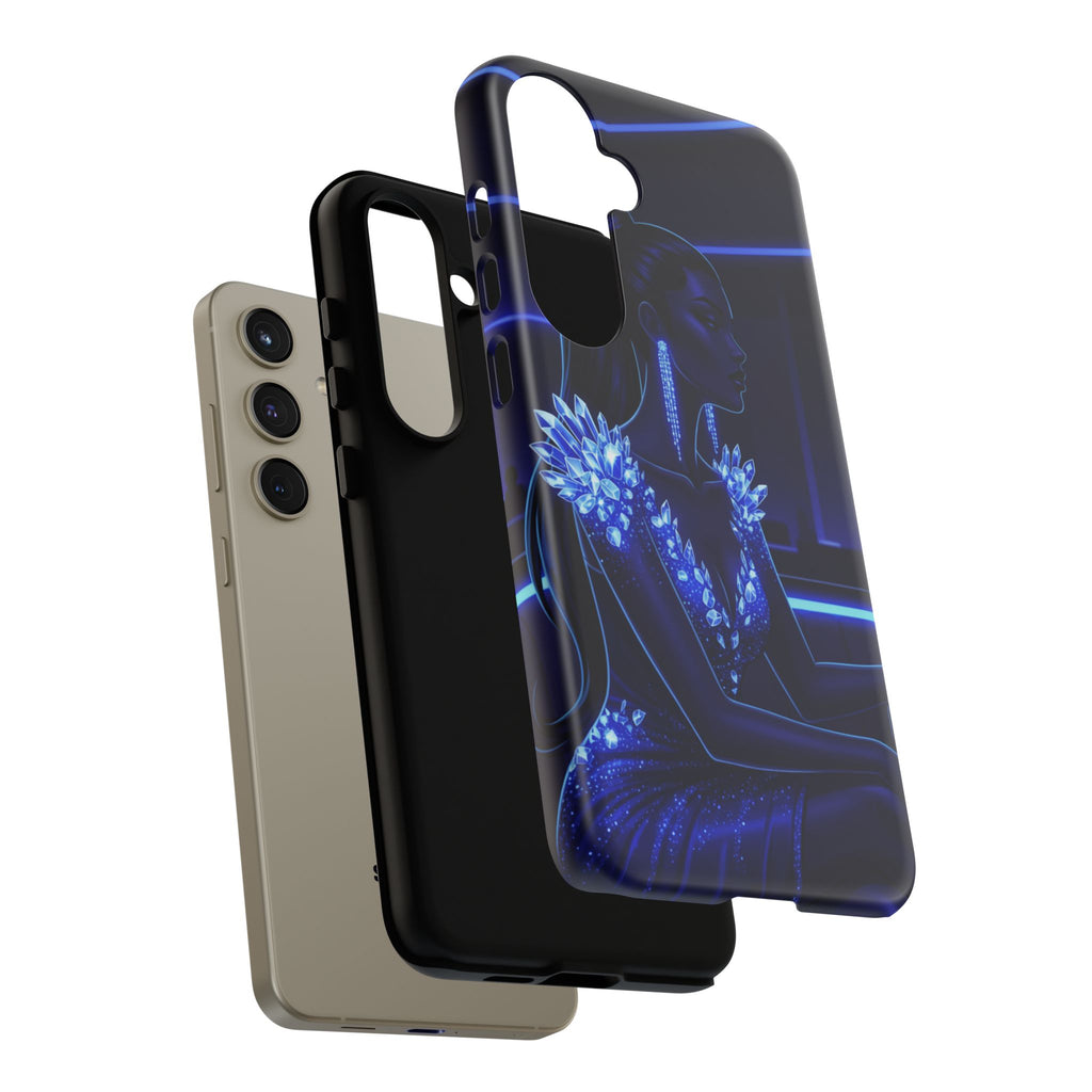 Neon Night Elegance Phone Case
